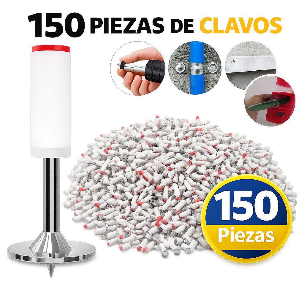 150 Clavos Incluidos