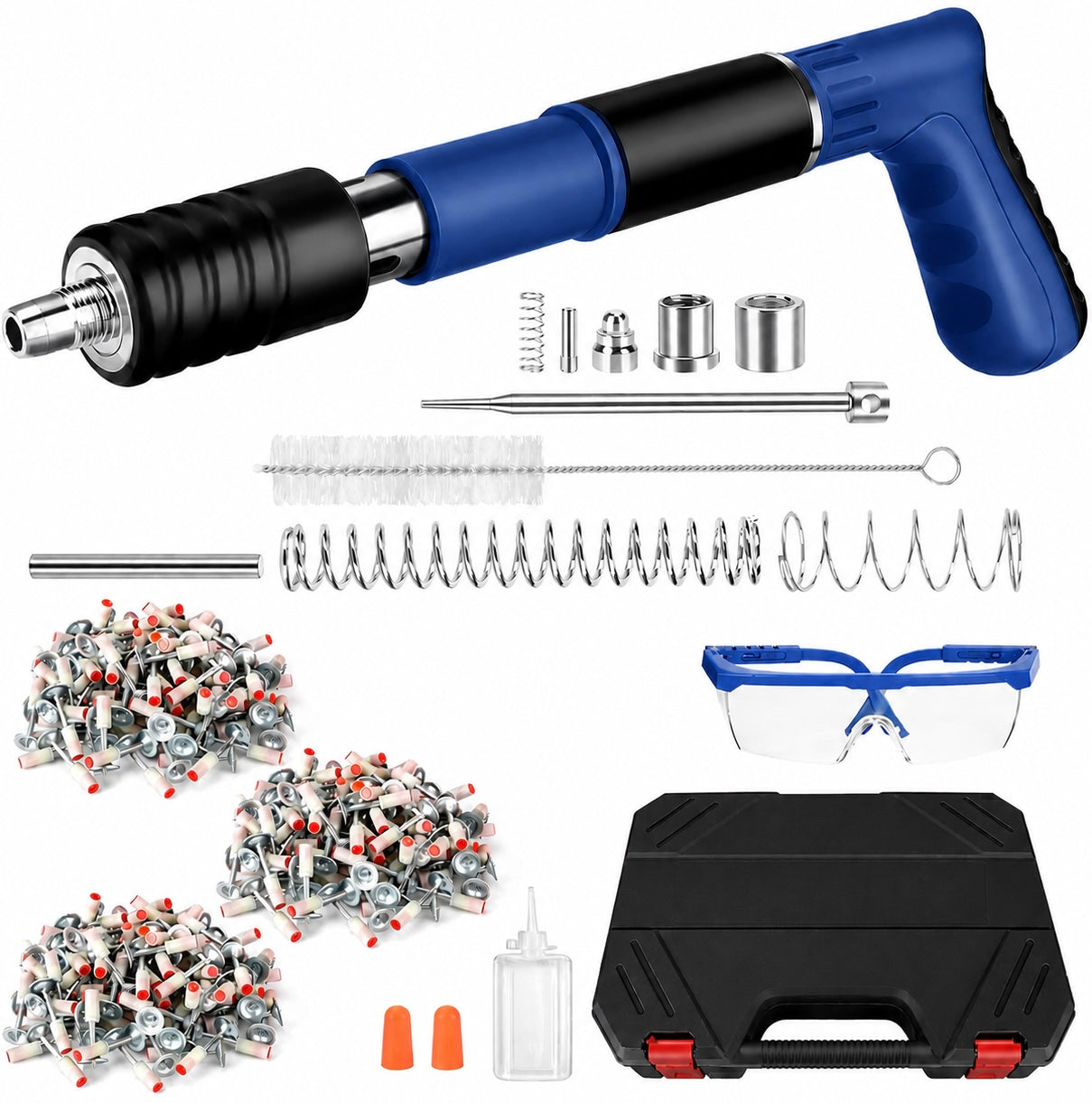 Pistola de Clavos + 150 Clavos Incluidos